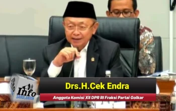 Drs.H Cek Endra Komisi XII DPR-RI, Pimpin Audiensi Dialog Konstruktif